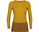 Icebreaker ZoneKnit 200 LS Crew Shirt Women Silent Gold/Clove/Snow/Cb