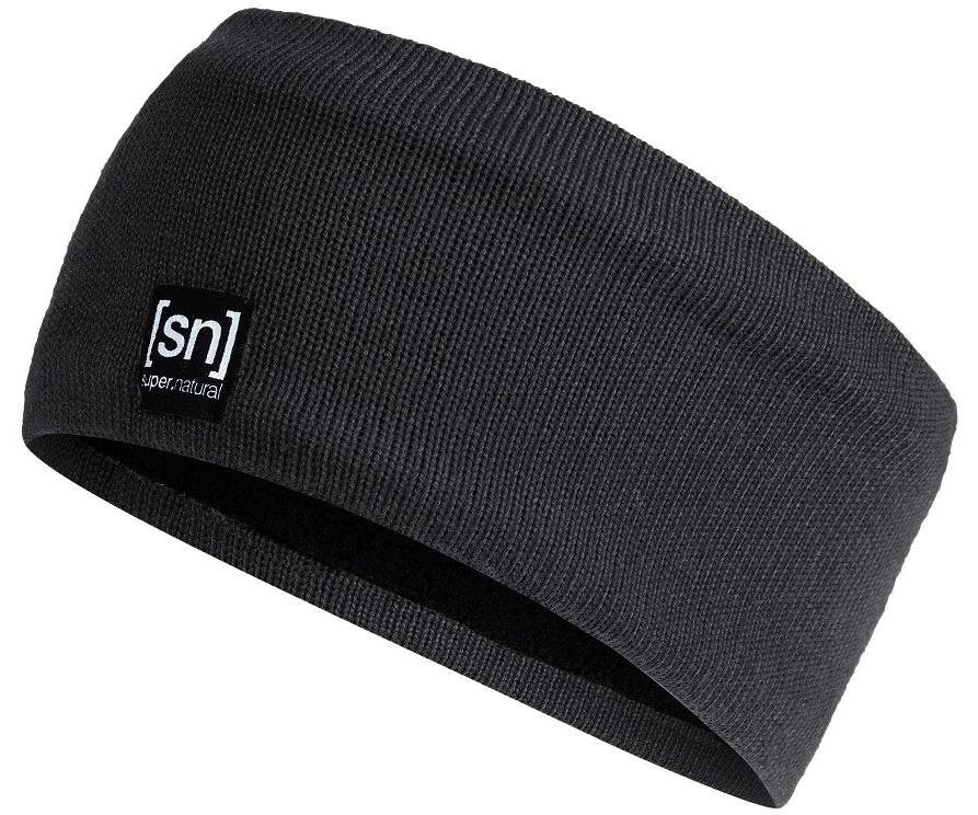 Super.natural Riffler Headband Jet Black