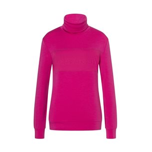 Super.natural Alpine I.D. Turtle Neck Women Fuchsia Red