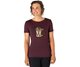 Super.natural Blossom Boots Tee Women Wine Tasting/Gold