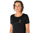 Super.natural Gipfelglück Tee Women Jet Black Melange/Gold