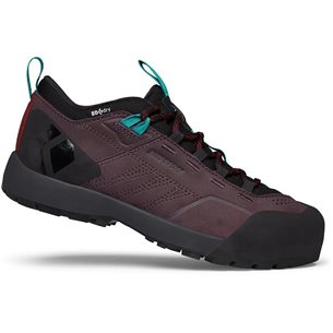 Black Diamond Mission Leather LowWP Approach Shoes Women Mulberry/Black