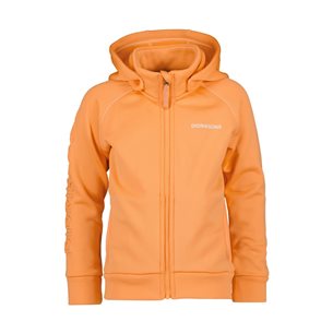 Didriksons Corin 7 FZ Jacket Kids Papaya Orange