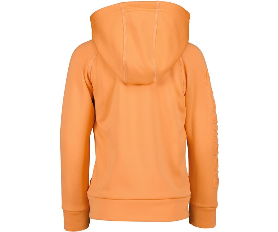 Shoppa Didriksons Corin 7 FZ Jacket Kids Papaya Orange - Addnature