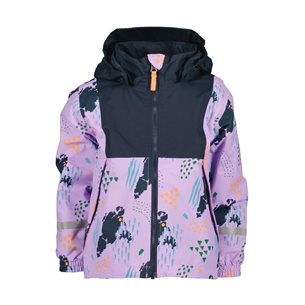Didriksons Stormhatt Jacket Kids Grundsund Purple