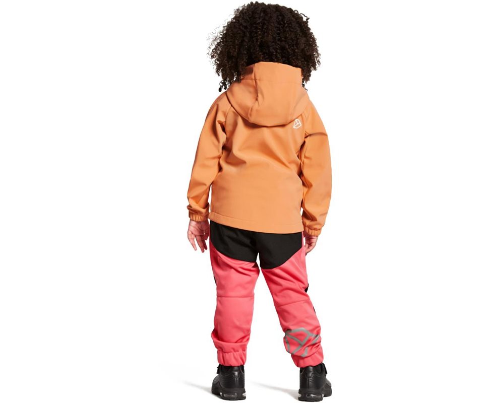 Didriksons Troel 2 Jacket Kids Papaya Orange