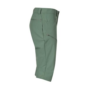Bergans Vandre Light Softshell Long Shorts Women Dark Jade Green