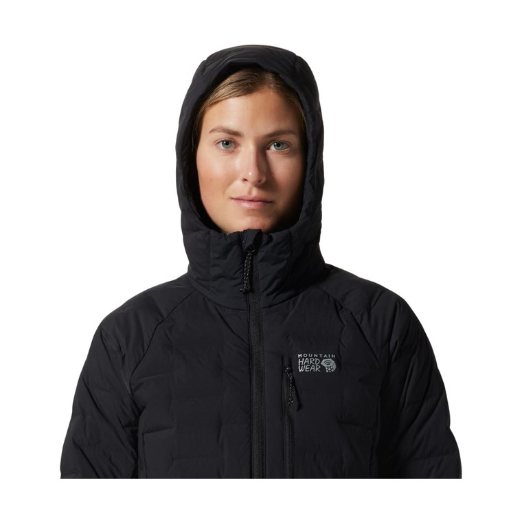Mountain Hardwear Stretchdown Hoody Jacket Women Black