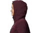 Mountain Hardwear Stretchdown Hoody Jacket Women Cocoa Red