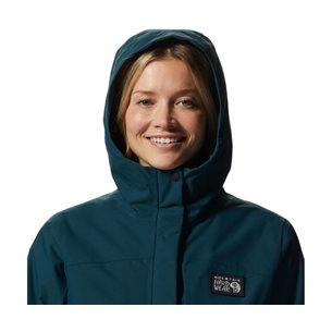 Mountain Hardwear Weather Down Parka Women Dark Marsh