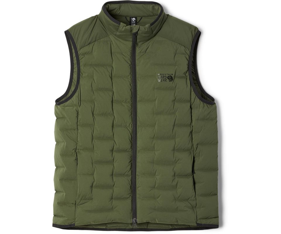 Mountain Hardwear Stretchdown Vest Men Surplus Green