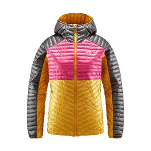 Haglöfs L.I.M Mimic Hooded Jacket Women Autumn Leaves/Ultra Pink