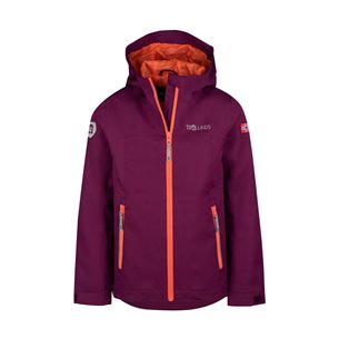 TROLLKIDS Telemark Jacket Kids Mulberry/Peach