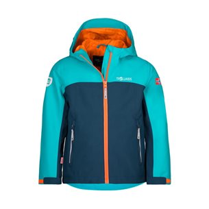 TROLLKIDS Telemark Jacket Kids Lake Blue/Mystic Blue