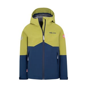 TROLLKIDS Gjende Jacket Kids Kiwi/Mystic Blue