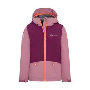 TROLLKIDS Gjende Jacket Girls Orchid/Mulberry/Peach