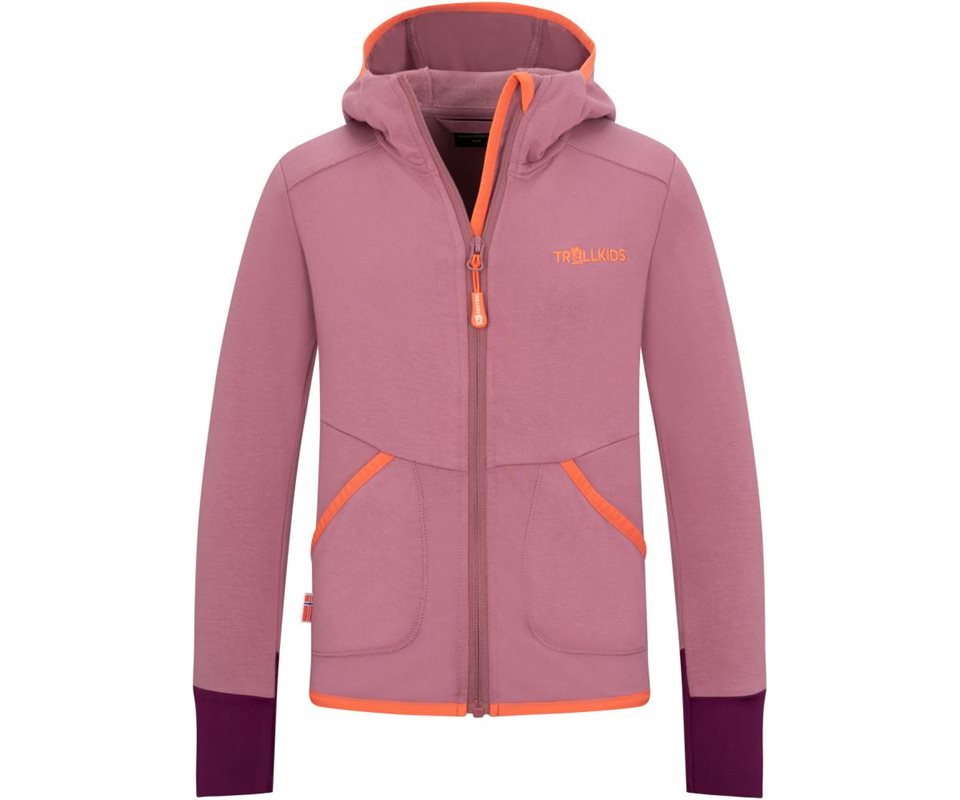 TROLLKIDS Saltfjord Jacket Girls Orchid/Peach