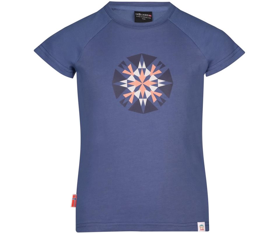 TROLLKIDS Senja T-Shirt Kids Lotus Blue
