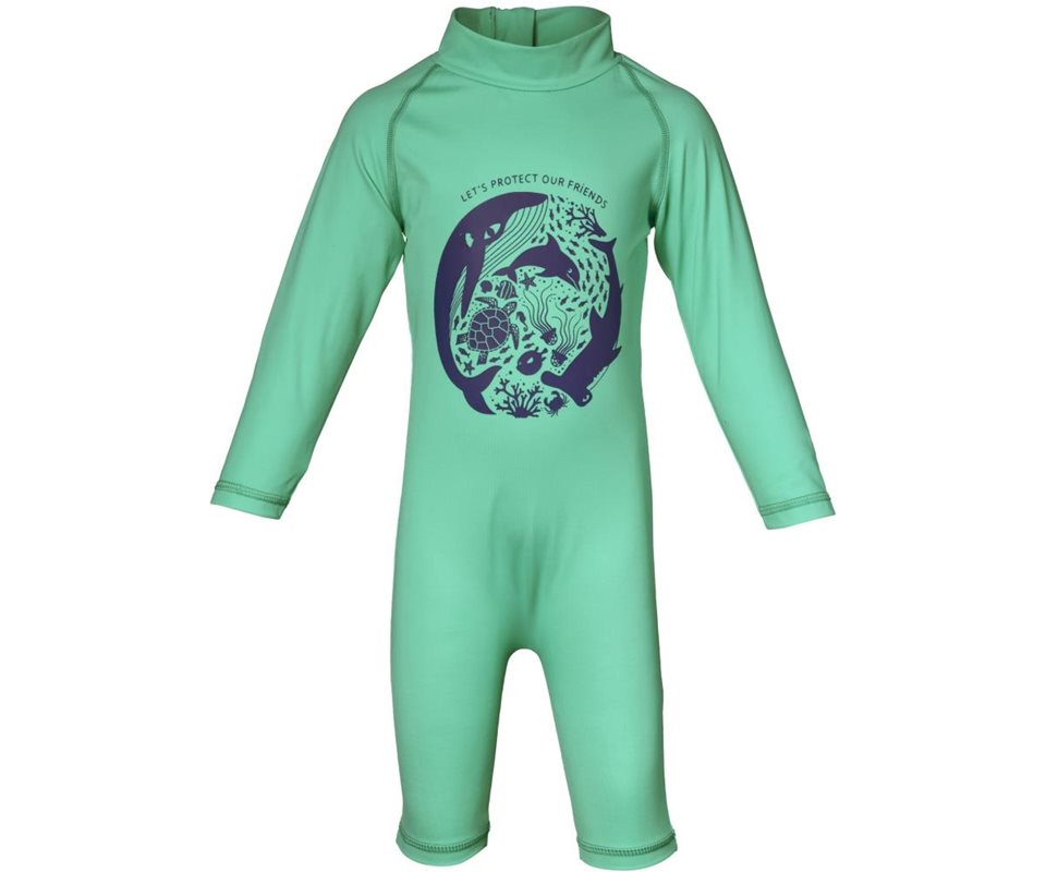 Isbjörn Dolphine Sun Jumpsuit Kids Mint