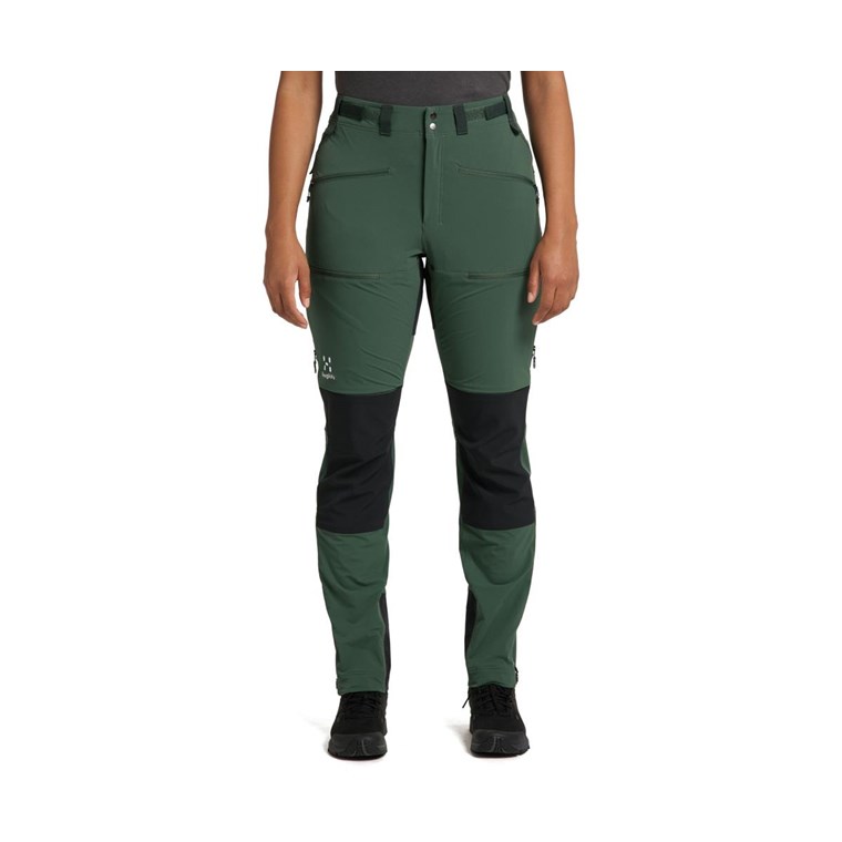 Haglöfs Rugged Standard Pants Women Fjell Green/True Black