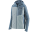 Patagonia R1 CrossStrata Hoody Women Steam Blue