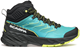 Scarpa Rush 2 GTX Mid Shoes Women Baltic Blue/Sunny Lime