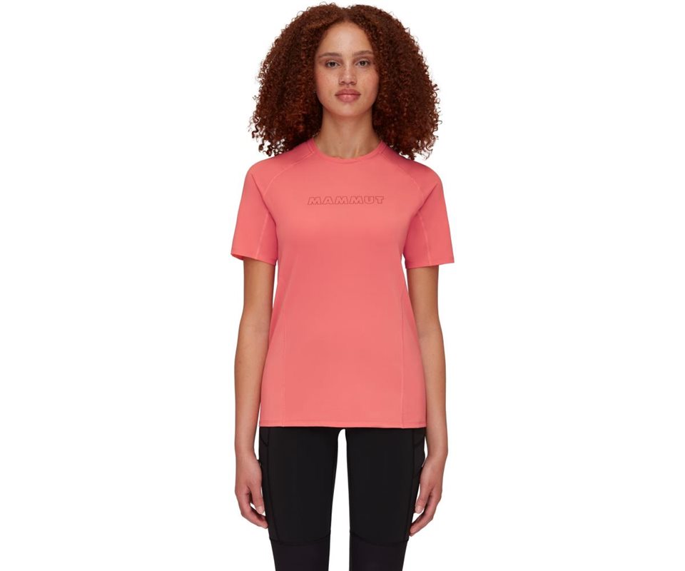 Mammut Selun Logo FL T-Shirt Women Salmon