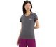 Icebreaker Central Classic Caravan Life SS Tee Women Monsoon