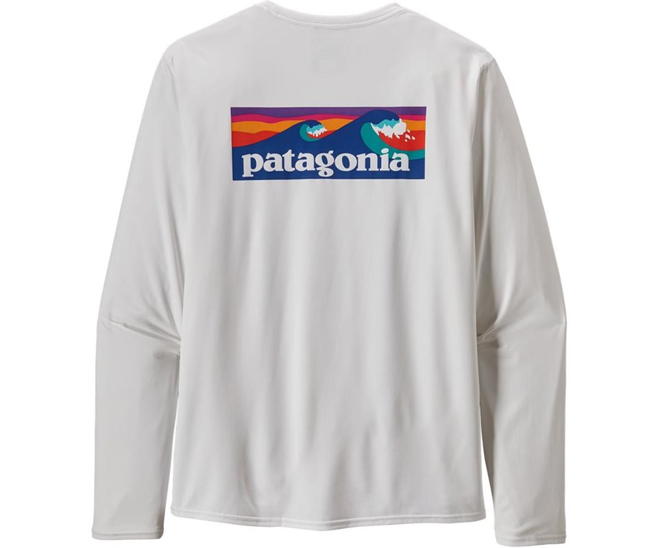 Patagonia Capilene Cool DailyGraphic Waters LS Shirt Men