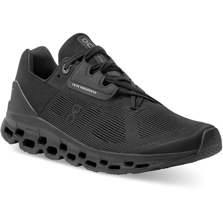 On Cloudstratus Shoes Women Black