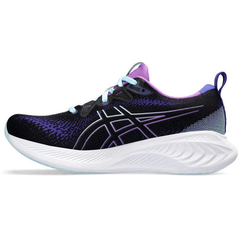 Asics Gel-Cumulus 25 Shoes Women Black/Aquamarine