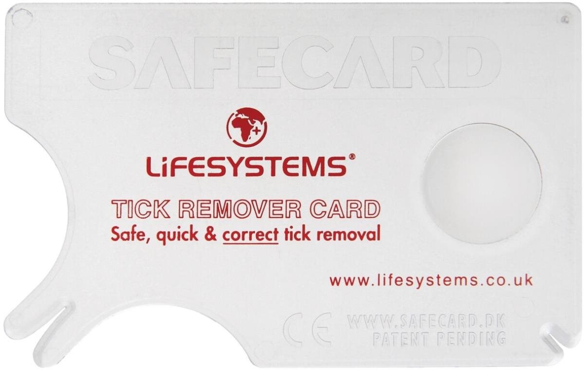 Lifesystems Tick Tweezer Remover Card