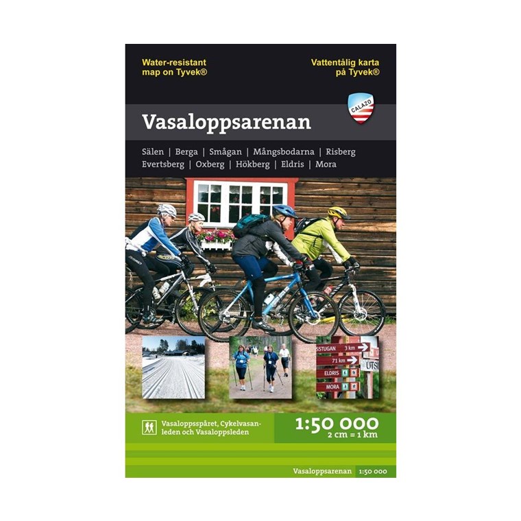 Calazo Terrängkartor: Vasaloppsarenan 1:50 000