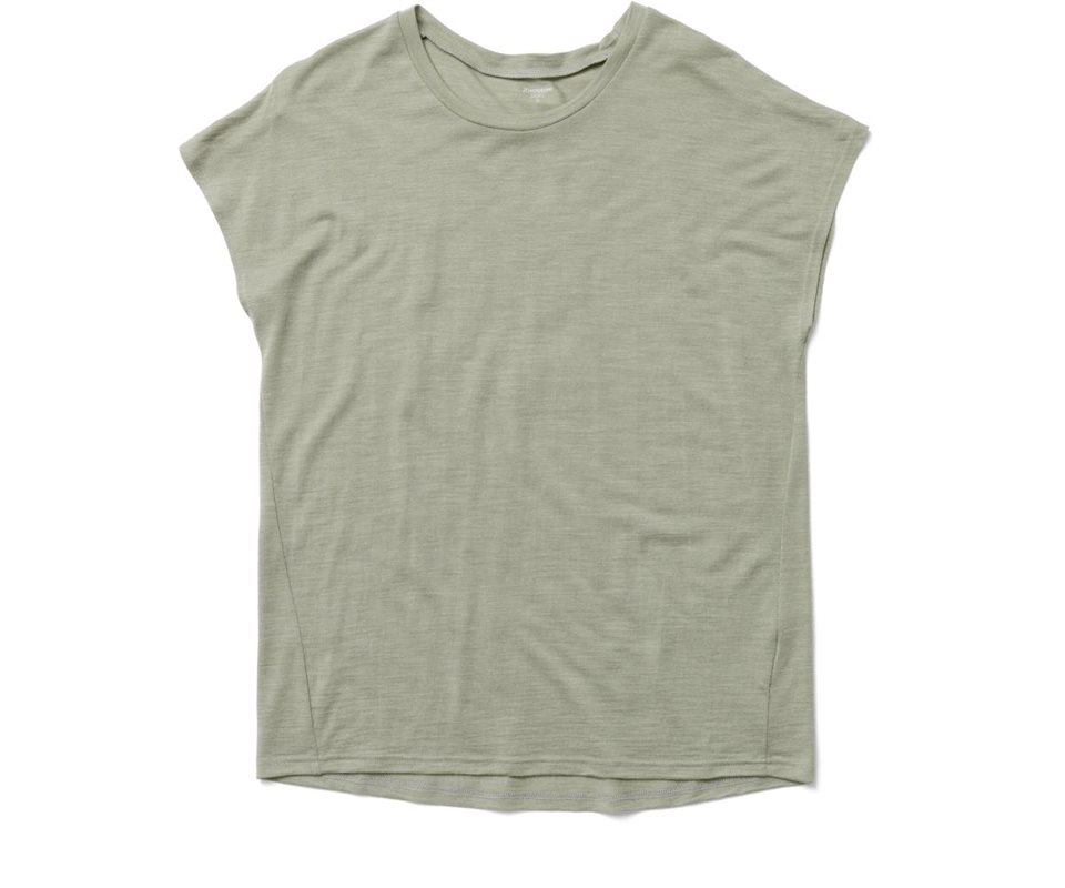 Houdini Activist Tee Women In Between Green