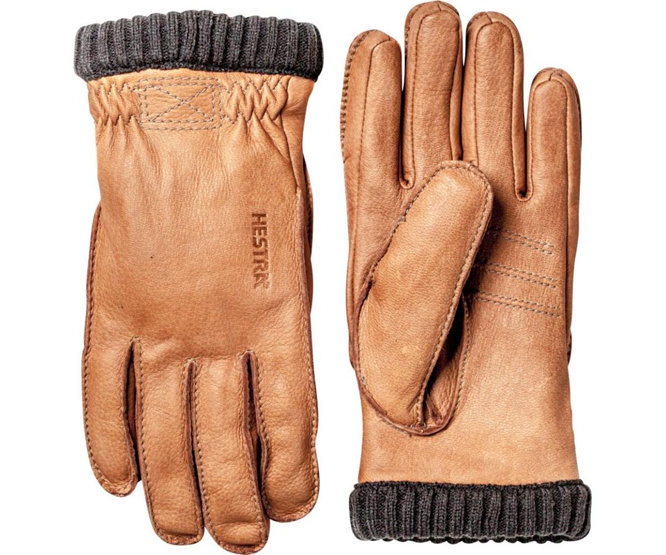 Hestra Deerskin Primaloft Rib Gloves Men Cork