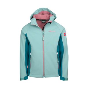 TROLLKIDS Kristiansand Jacket Girls Glacier Green/Teal/Orchid