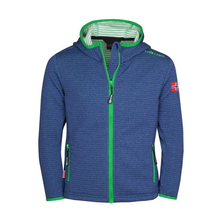TROLLKIDS Sogndal Jacket Kids Navy/Green