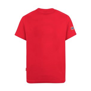 TROLLKIDS Troll T-Shirt Kids Spicy Red/Dolphin Blue