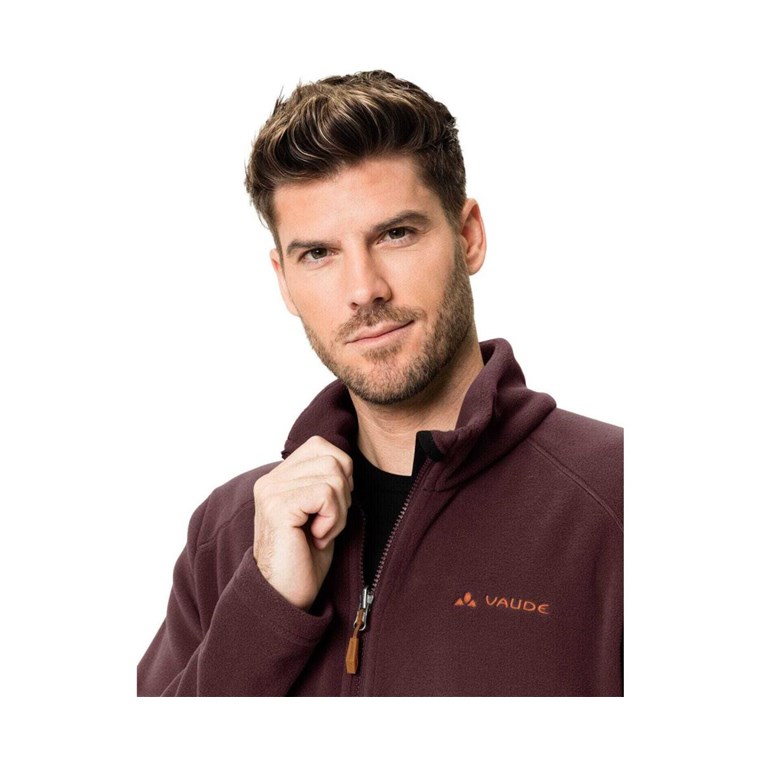Köp Vaude Rosemoor II Fleece Jacket Men Dark Oak - OutdoorExperten