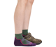 Darn Tough Light Hiker 1/4 Lightweight Cushion Socks Women Moss