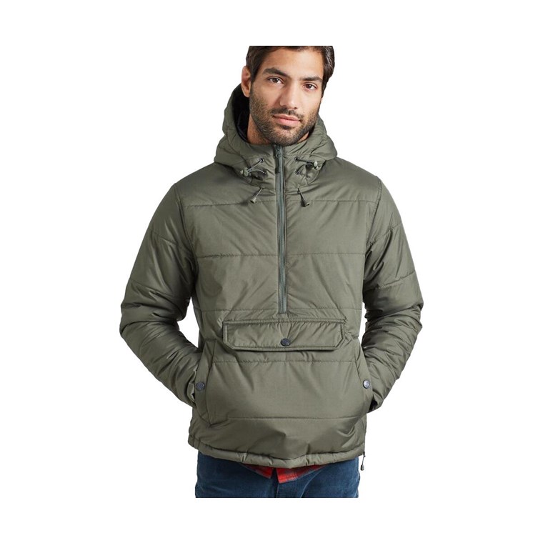 United by Blue Bison Popover Anorak Men Dark Olive