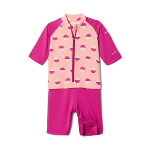 Columbia Sandy Shores Sunguard Suit Infant Coral Reef Sundaze/Wild Fuchsia