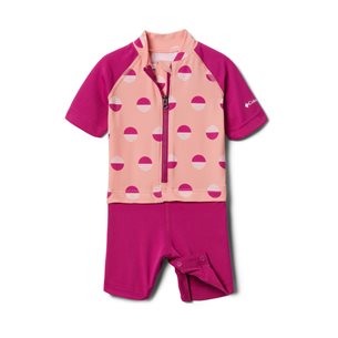 Columbia Sandy Shores Sunguard Suit Toddler Coral Reef Sundaze/Wild Fuchsia