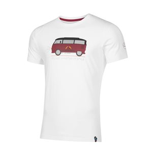 La Sportiva Van T-Shirt Men White/Sangria