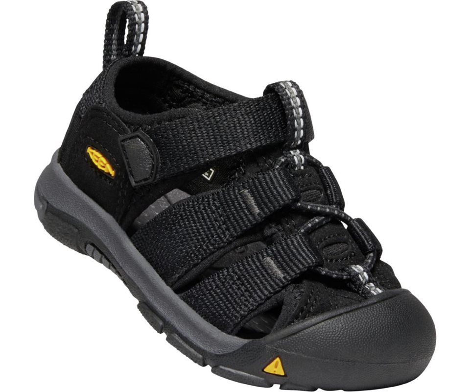 Keen Newport H2 Sandals Toddler Black/Keen Yellow