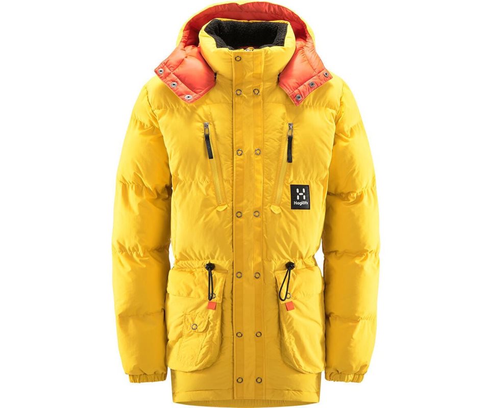 Haglöfs IC3 Down Parka Men Pumpkin Yellow