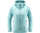 Haglöfs Micro Nordic Down Hooded Jacket Women Frost Blue