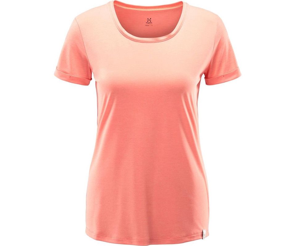 Haglöfs Ridge Hike Tee Women Coral Pink