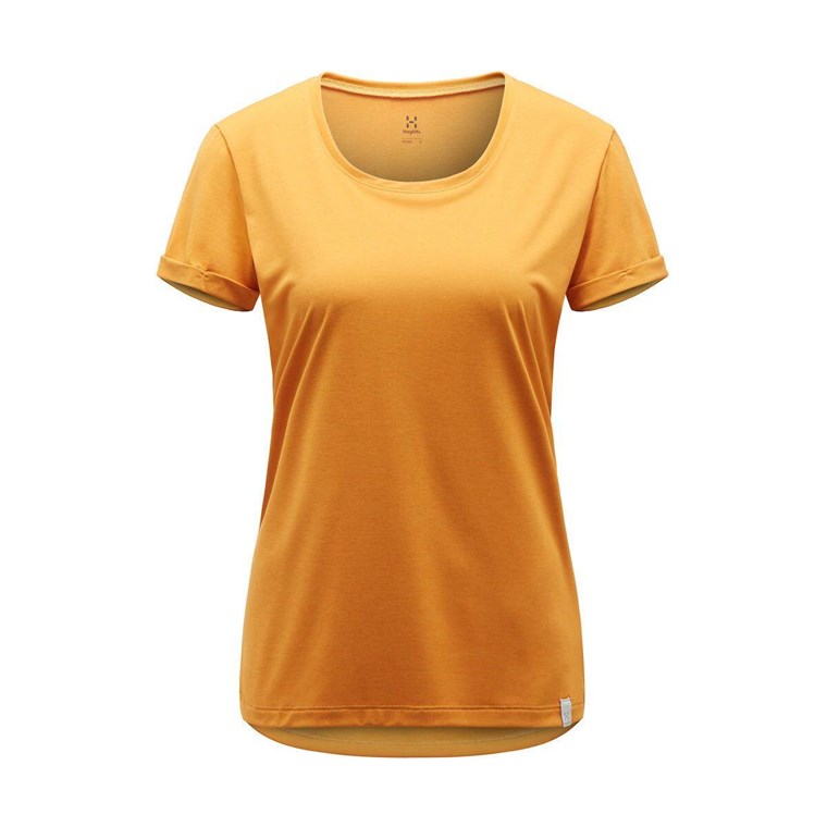 Haglöfs Ridge Hike Tee Women Desert Yellow