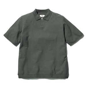Snow Peak Co/Pe Dry Polo Shirt Men Khaki